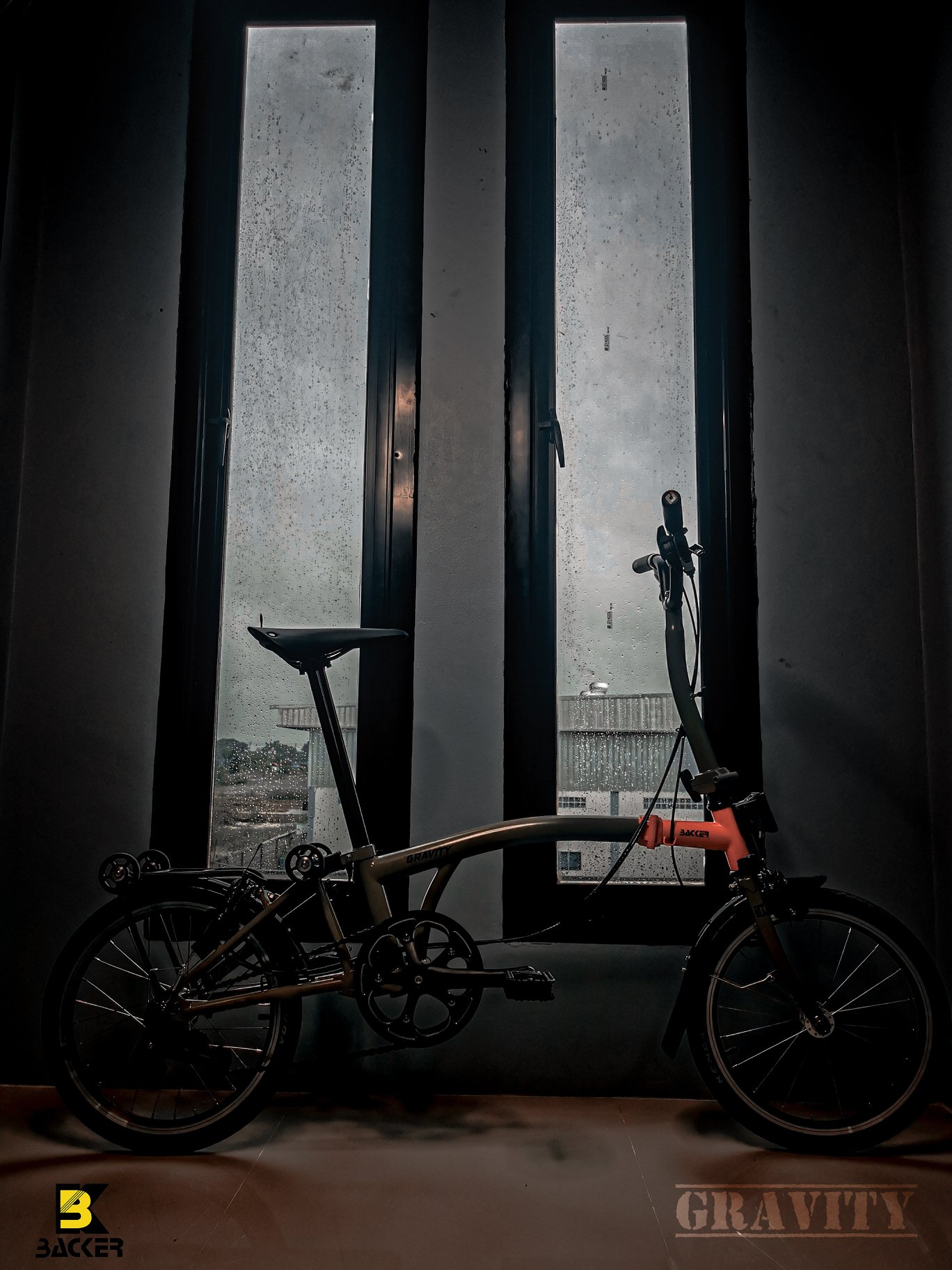 จักรยานพับ BACKER รุ่น Gravity 3 SPD