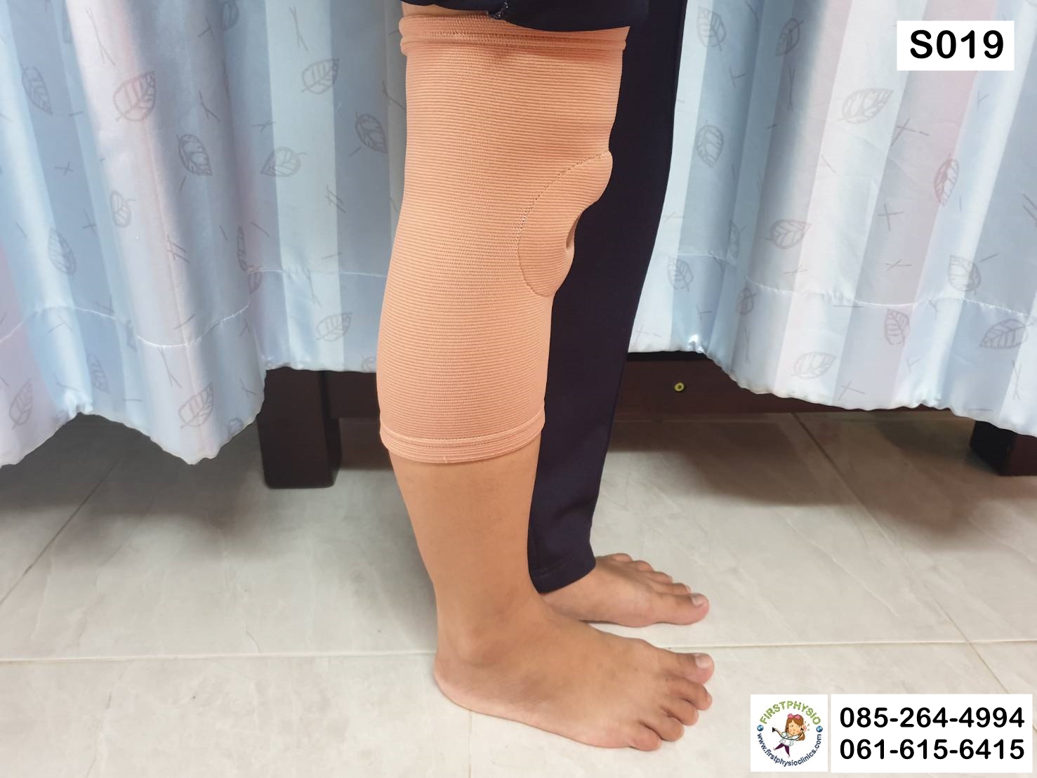 ผ้ายืดลดเข่า พยุงข้อเข่า ที่พยุงข้อเข่า พยุงเข่า สายรัดเข่า อุปกรณ์พยุงเข่า อุปกรณ์พยุงเข่า (Knee Support)ไม่มีแกนด้านข้าง [Knee Support]