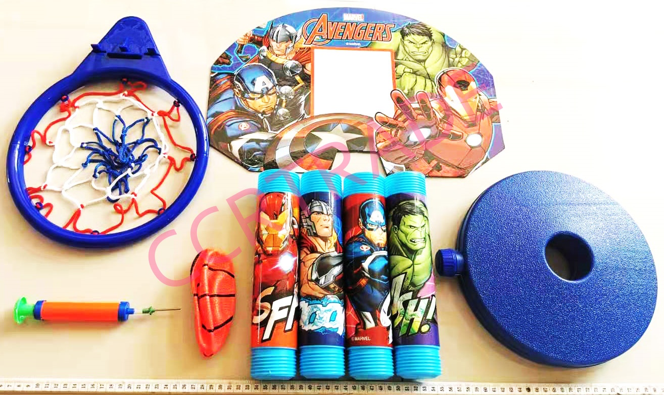 ชุดแป้นบาสอเวนเจอร์กล่องจัมโบ้ 42x112 ซม.(ลิขสิทธิ์แท้)(1x3)