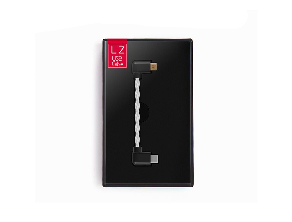 ขาย Shanling L2 สาย USB Type C เป็น Micro USB คุณภาพดี ทองแดงชุบเงินแบบ 30 AWG Mini to Mini ยาว 10CM