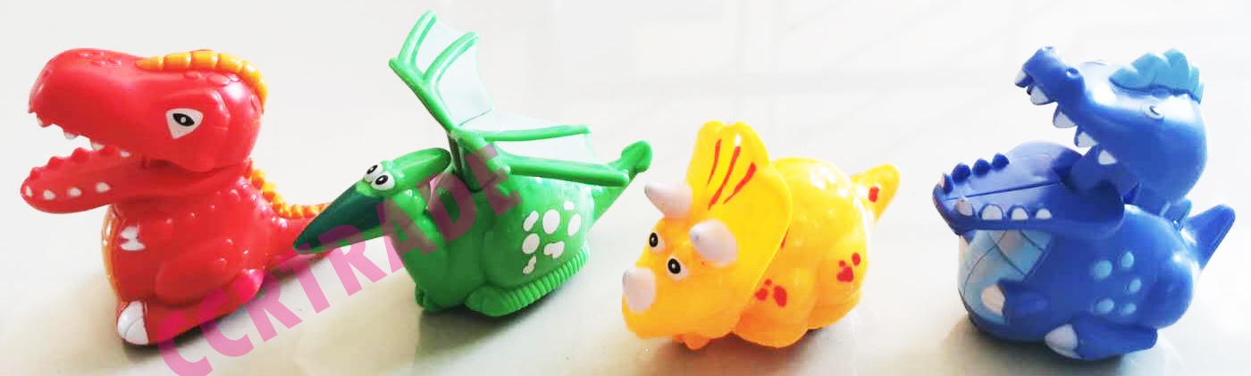 ไดโนเสาร์สีสด มีลานกล่อง 26 ซม.(1x16)