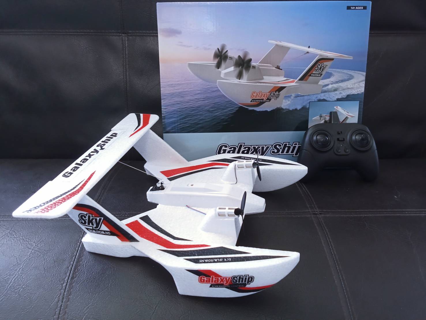 SkyShip 3 เครื่องบินบังคับน้ำ บก อากาศ