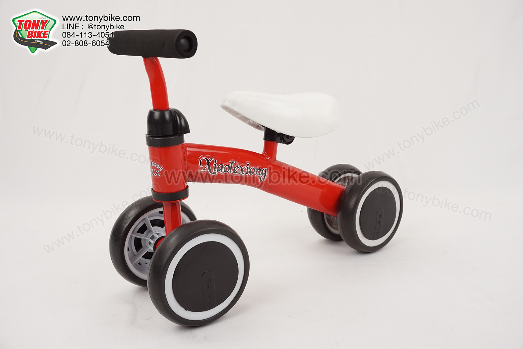 จักรยานขาไถ จักรยาน balance bike สีแดง