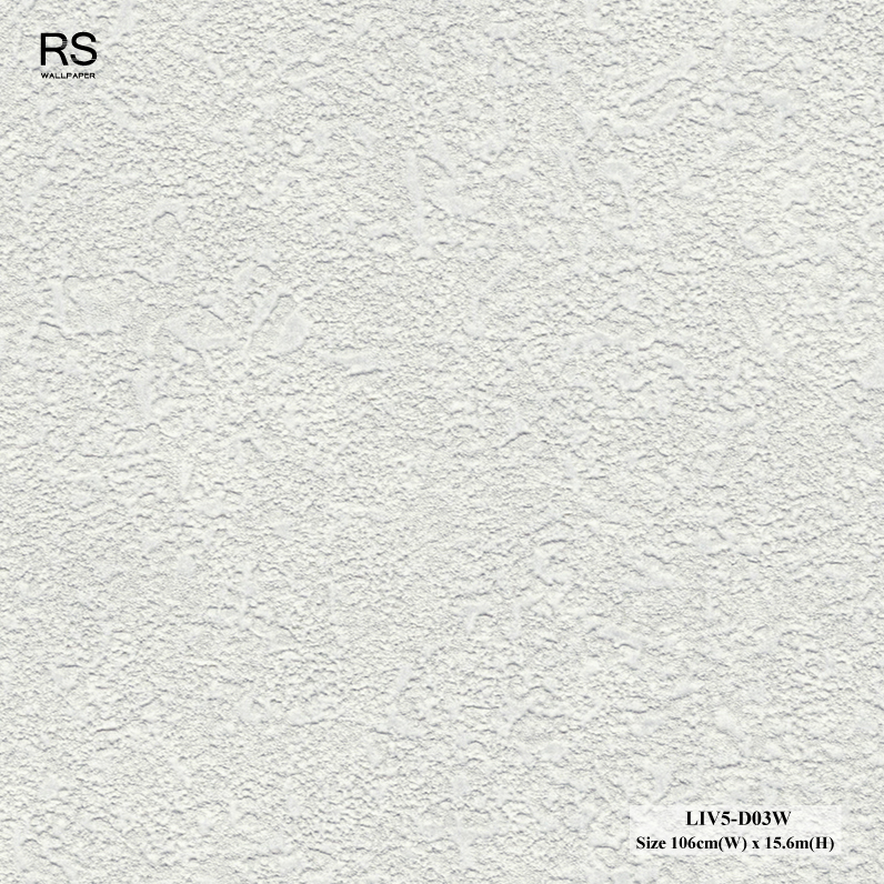 วอลเปเปอร์ลายปูนเปลือย สีเทา LIV5-D03W