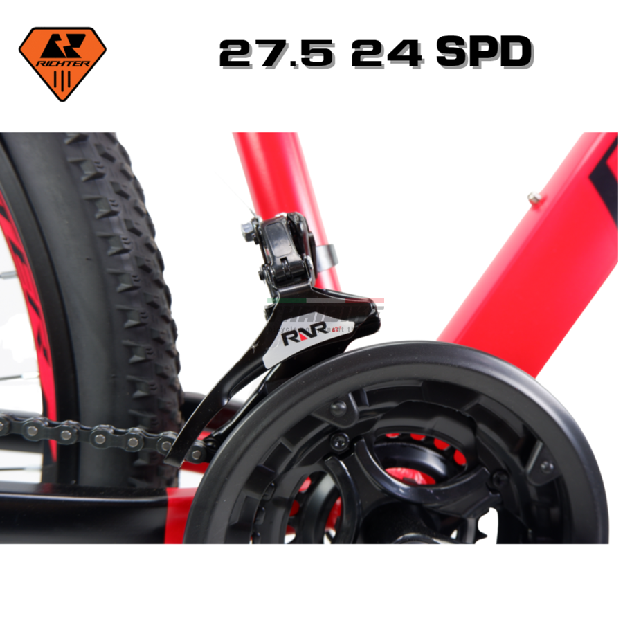 เปิดตัวใหม่ส่งฟรี !! จักรยานเสือภูเขาล้อ 27.5 อลูมิเนียม RICHTER MX100 ราคาถูก