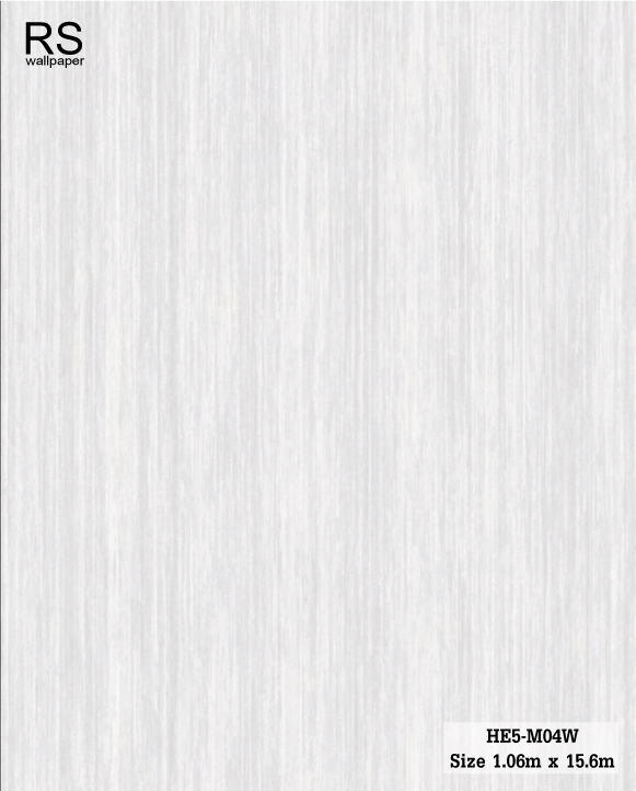 วอลเปเปอร์ลายเสี้ยนไม้ สีขาว HE5-M04W