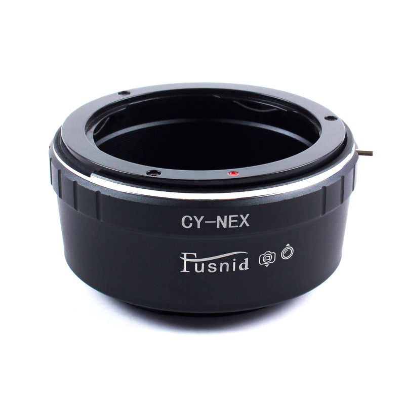CY-NEX Adapter Contax Yashica Mount Lens to Sony NEX E FE Mount Camera