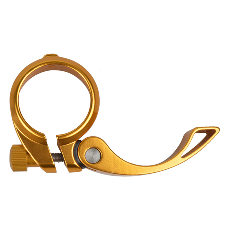 รัดหลักอานจักรยานแบบอลูมิเนียม ขนาด 40.8 สำหรับหลักอาน 33.9มม. รัดหลักอานรถพับ