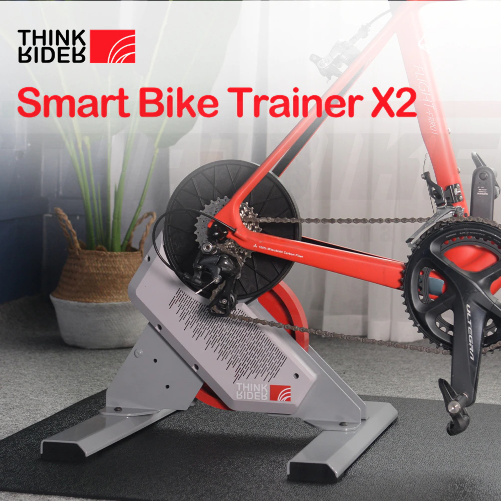 (ประกันไทย)สมาร์ทเทรนเนอร์จักรยาน Thinkrider Power trainer รุ่น X2