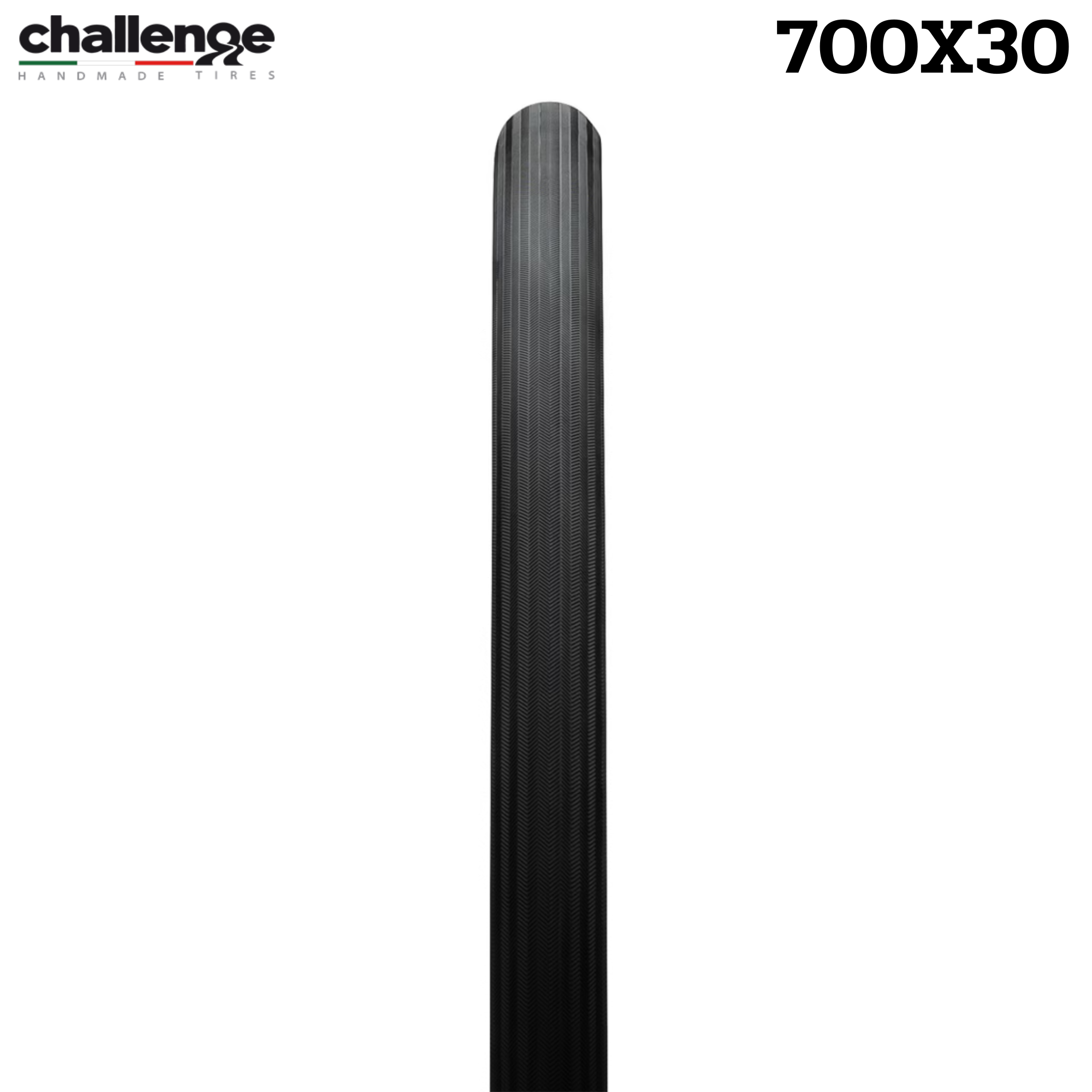 ยางฮาล์ฟ ยางนอกจักรยานเสือหมอบ Challenge Strada Pro 28" Tubular Tyre 700X30