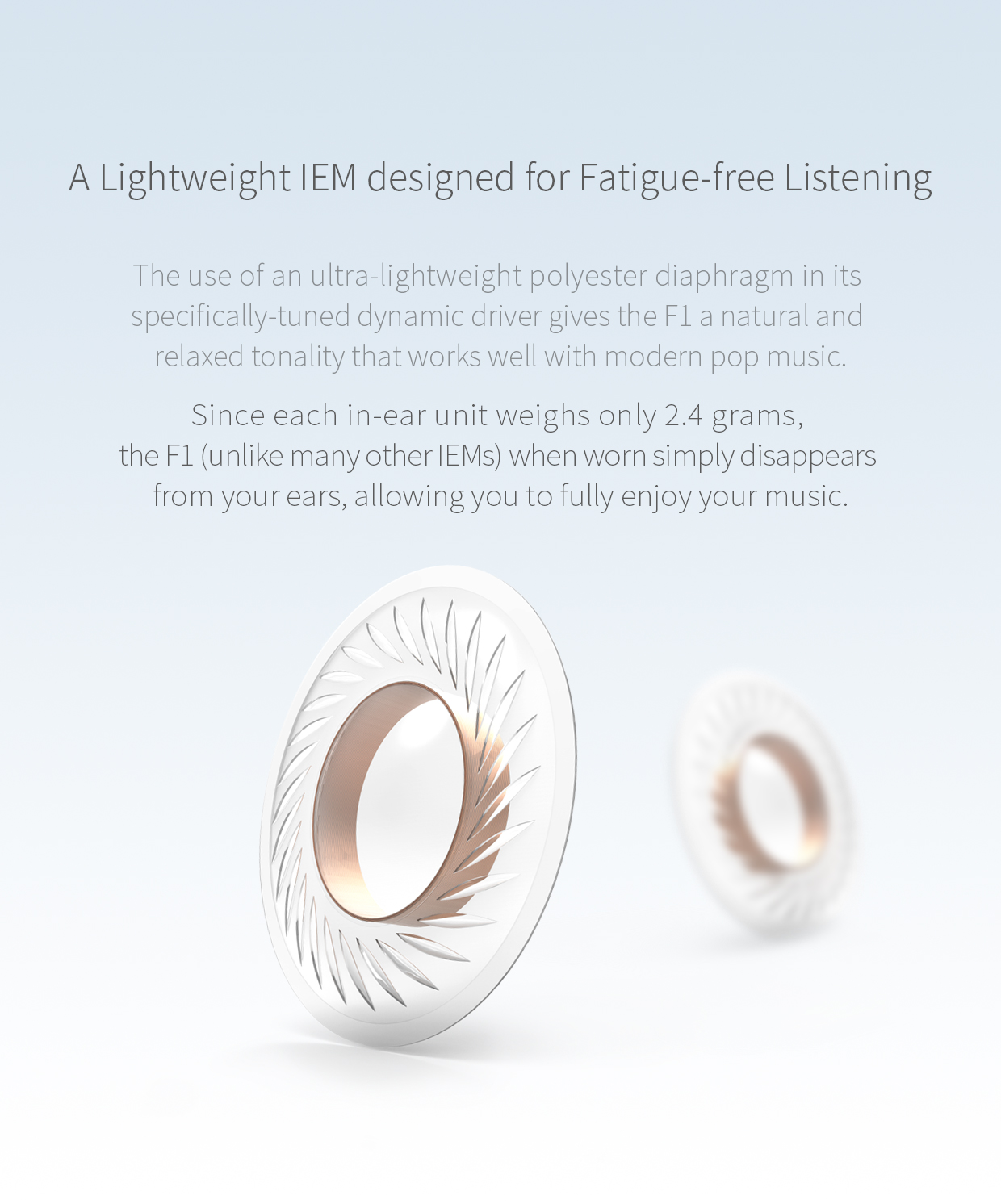 ขาย FiiO F1 หูฟัง IEM พร้อมรีโมทควบคุมอเนกประสงค์ ใช้งานได้ทั้งระบบ iOS และ Android