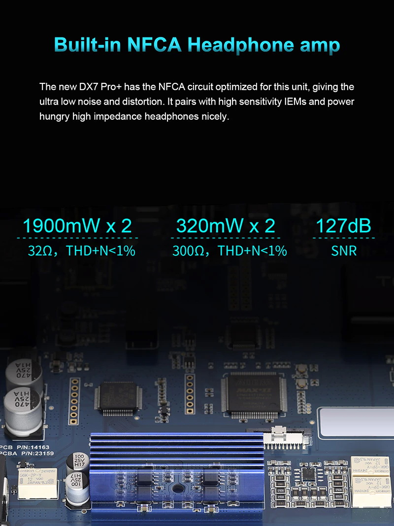 Topping DX7 PRO Plus NFCA Bluetooth DAC/AMP ตั้งโต๊ะครบจบในตัว ประกันศูนย์ไทย