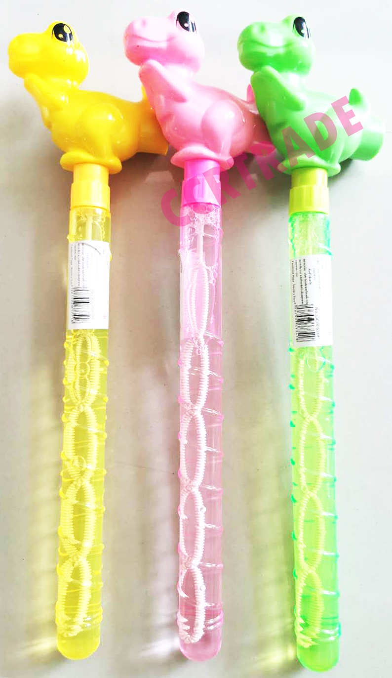 กระบองเป่าฟองไดโนเสาร์ มีเสียง 35 ซม.กล่อง (1x18)