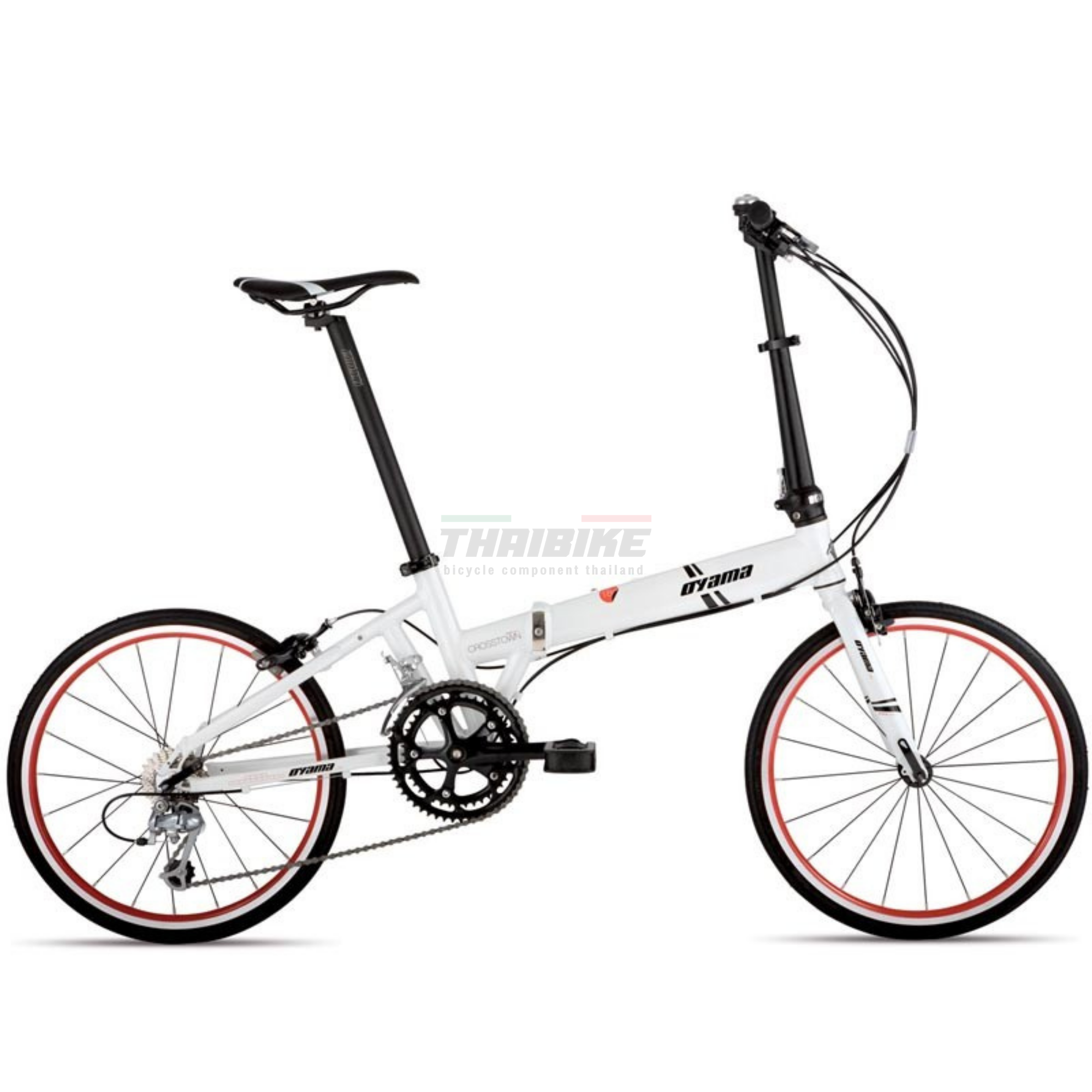รถจักรยานพับ OYAMA CROSSTOWN ล้อ 20 นิ้ว 451 เกียร์ SHIMANO SORA