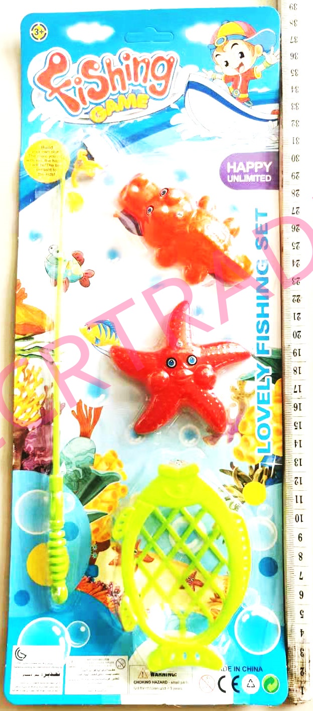 ชุดสัตว์ทะเล 3 ชิ้น+ตะกร้าแผงใหญ่ 38.5 ซม.