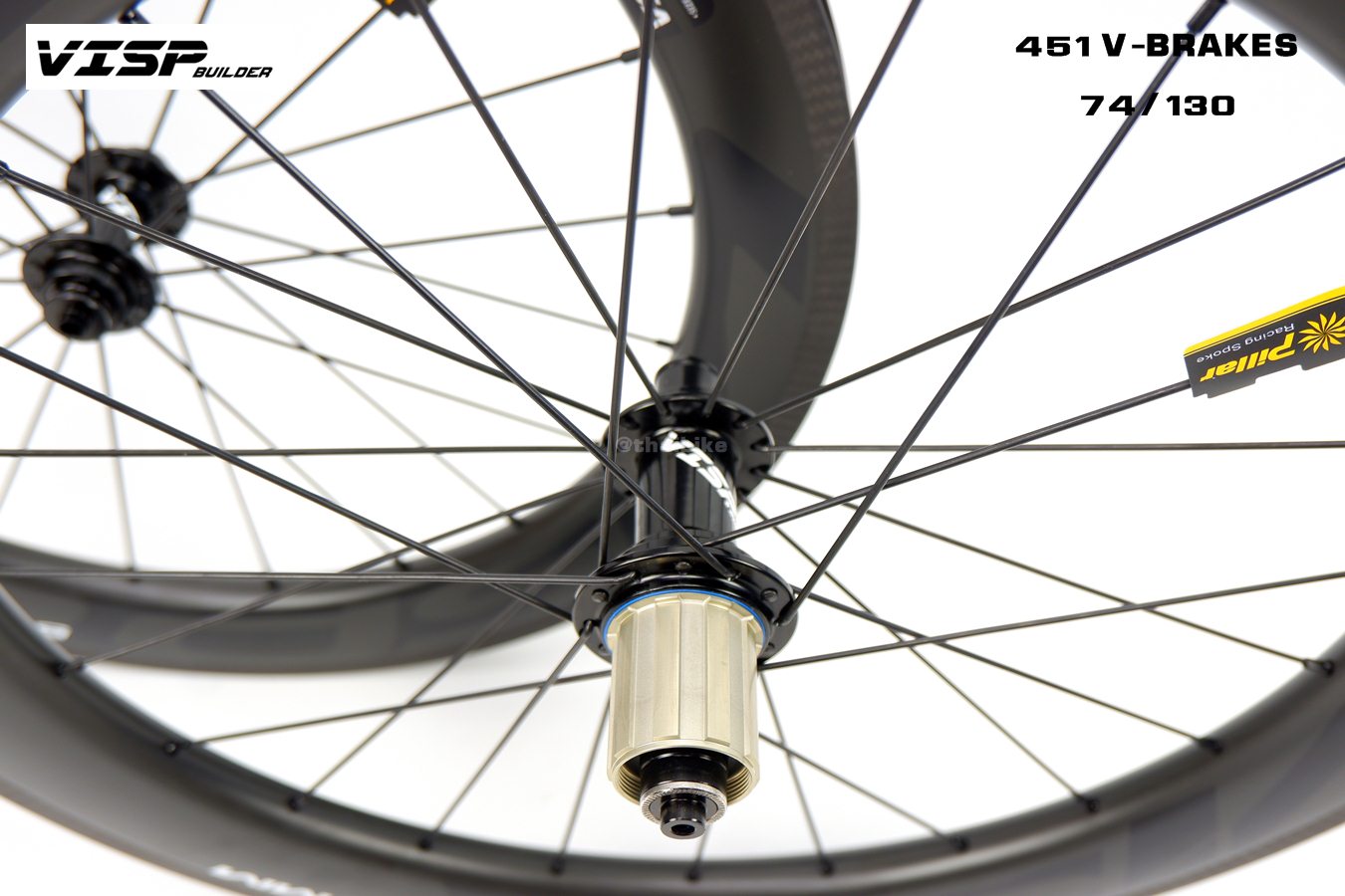 ล้อคาร์บอน VISP สำหรับจักรยานล้อ 20 นิ้ว 451