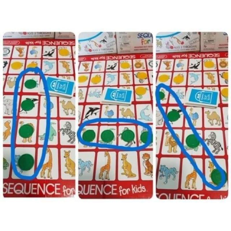 Sequence for kids พร้อมส่งจากกทม‼️ค่าส่งถูก🎁 ส่งไวมาก‼️บอร์ดเกมสำหรับเด็ก