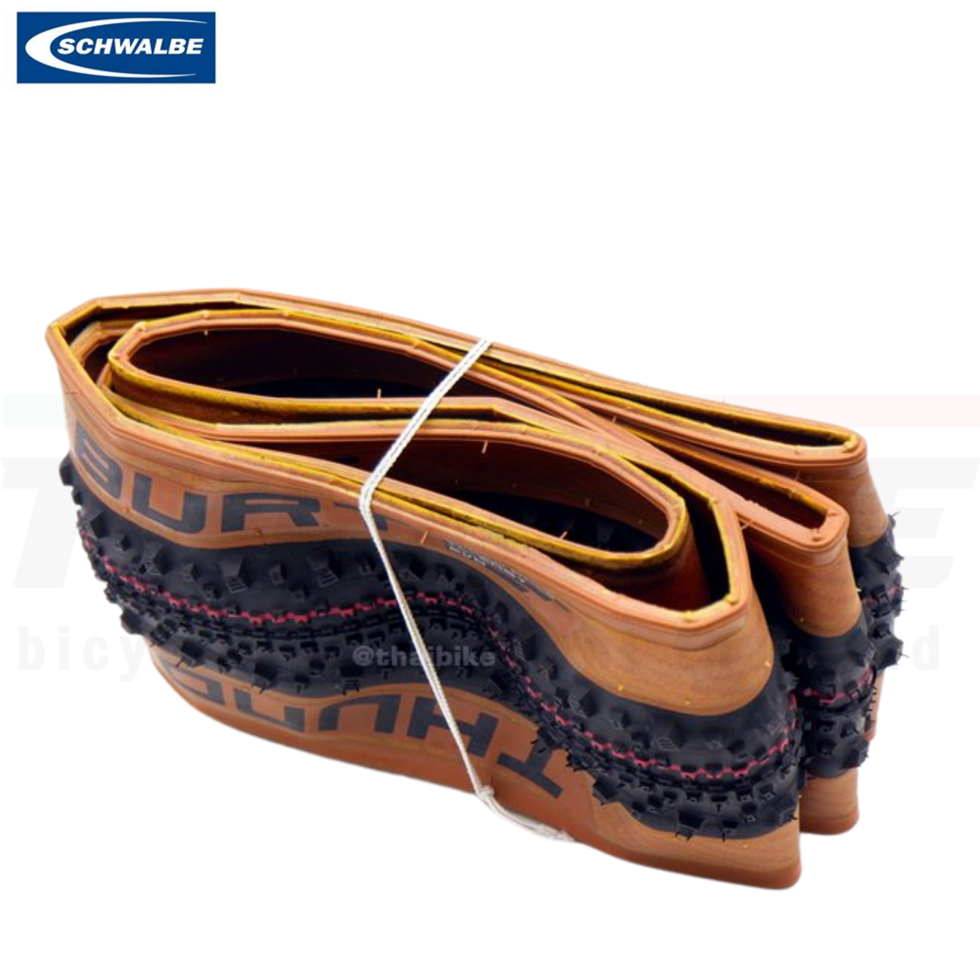ยางนอกจักรยานเสือภูเขาขอบพับ Schwalbe Thunder Burt 29X2.1, 29X2.25 ขอบแก้ว