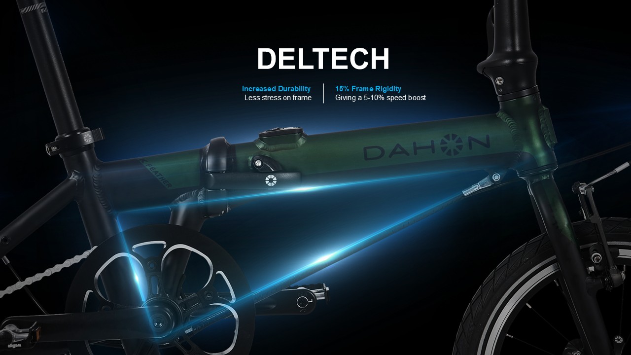 Dahon K-Feather จักรยานพับได้ไฟฟ้า E-Bike ล้อ 16" น้ำหนัก 12 กก. 250W 96Wh
