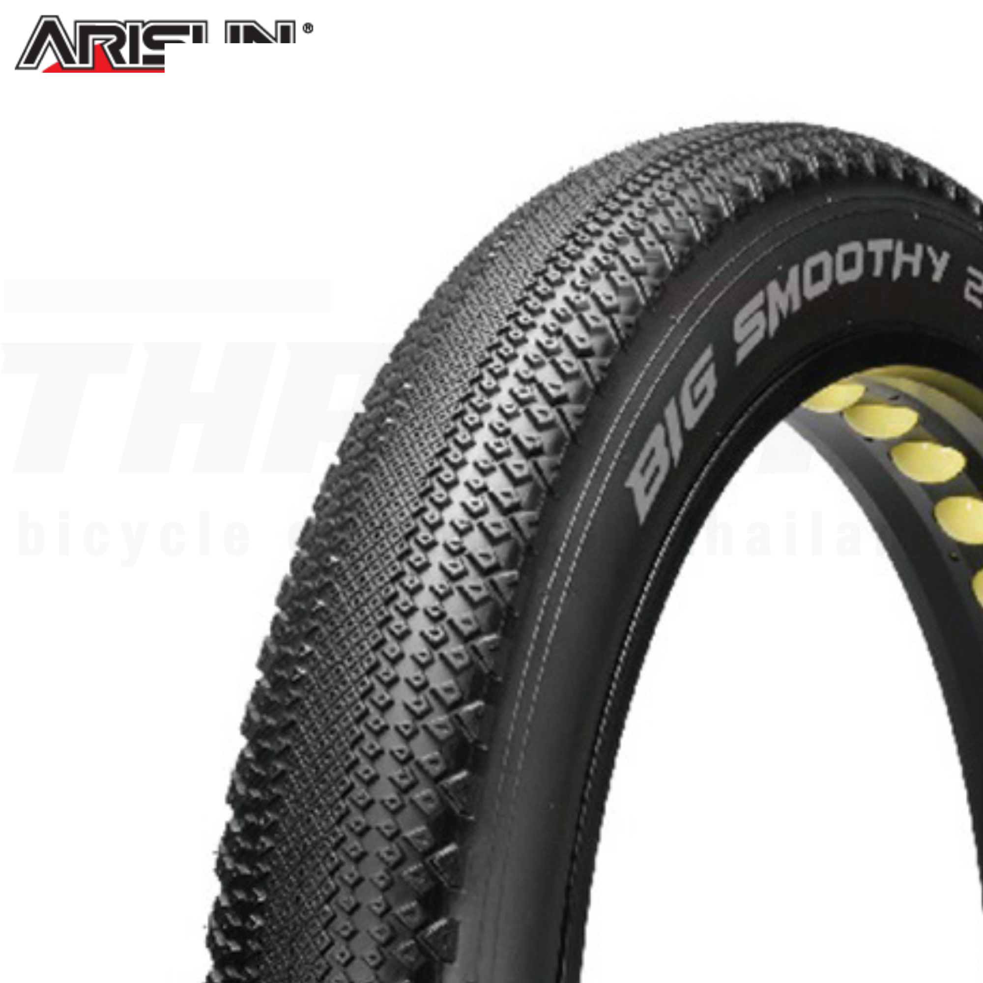 ยางนอกจักรยานขอบลวด ล้อโต ยางใน ARISUN CHAOYANG BIG DADDY ขนาด 26X4.0 20X4.0