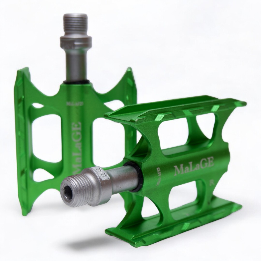 🚴♂️ บันไดจักรยาน MALAGEAF23 – อะลูมิเนียมCNCน้ำหนักเบา หมุนลื่นเกาะเท้าแน่นทุกทาง