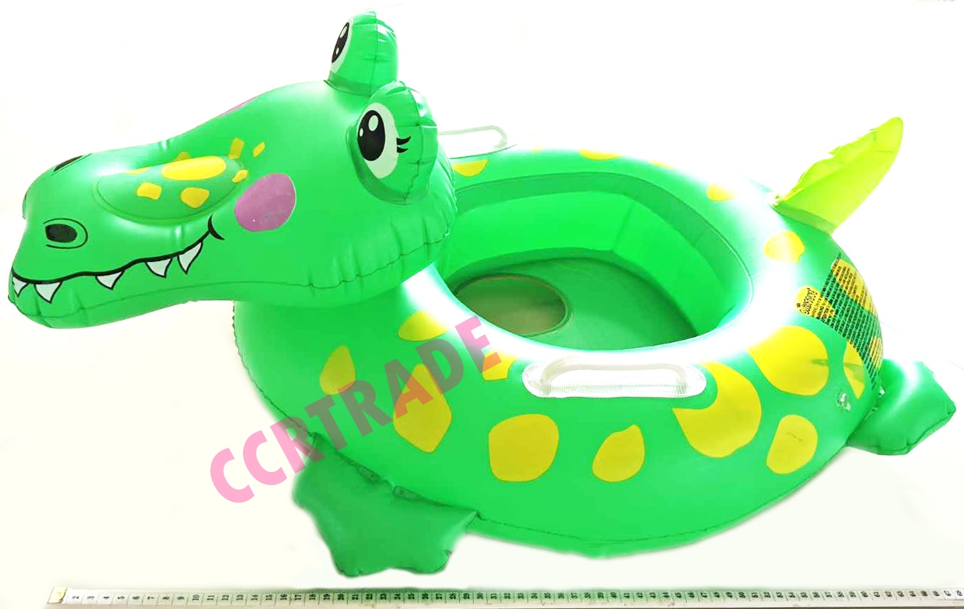 ห่วงสอดขาเป่าลม มีเสียง ลายจระเข้ 46x76 ซม.(1x3)