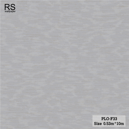 วอลเปเปอร์ ลายผ้าทอ สีเทา PLO-F33