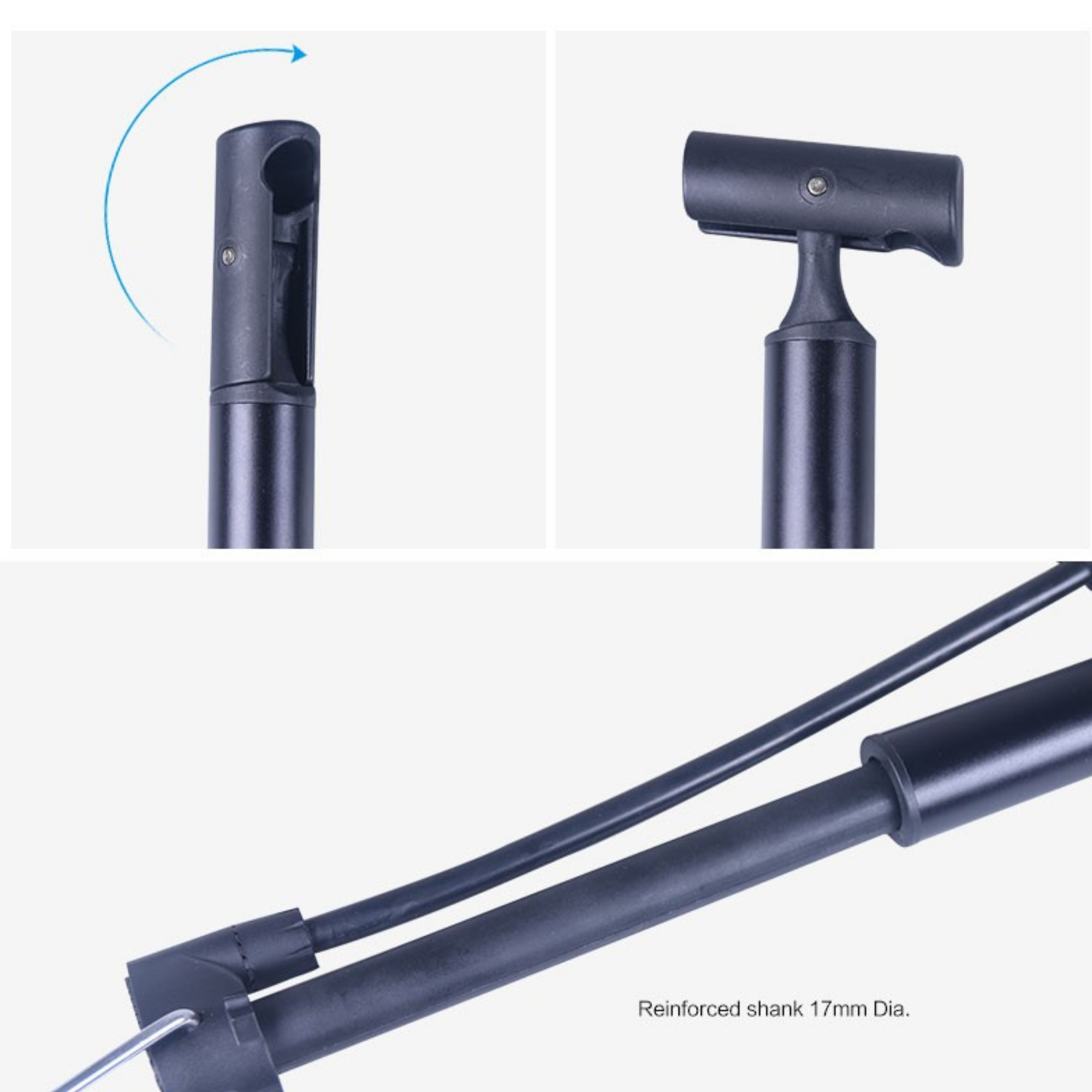 สูบจักรยานเสือหมอบ เสือภูเขา แบบพกพา BOI Air Inflator