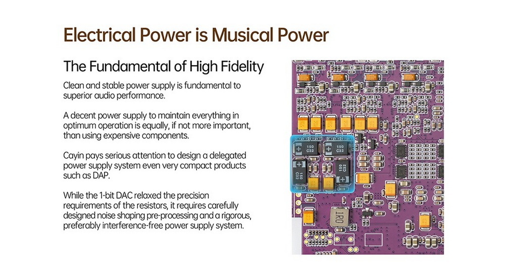 Cayin N7+ DAP เครื่องเล่นพกพา Android ระบบ DAC แบบ 1-Bit รองรับ MQA ประกันศูนย์ไทย