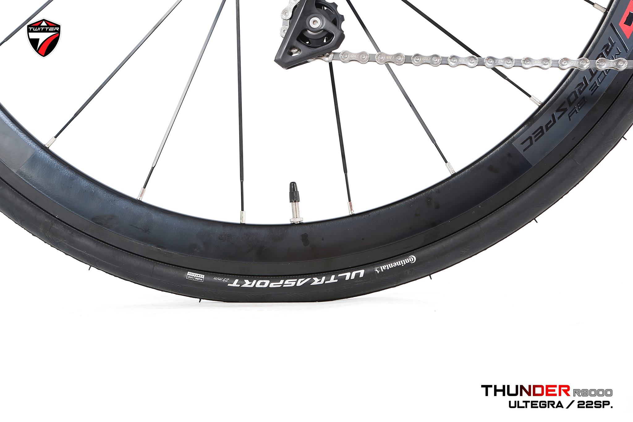 จักรยานเสือหมอบคาร์บอน TWITER CARBON THUNDER