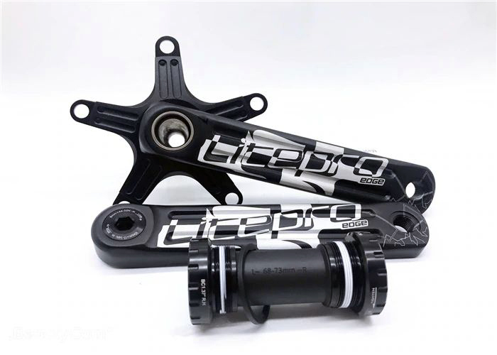 ชุดขาจาน Litepro EDGE Cranks Crank BCD 130 170mm for road bike