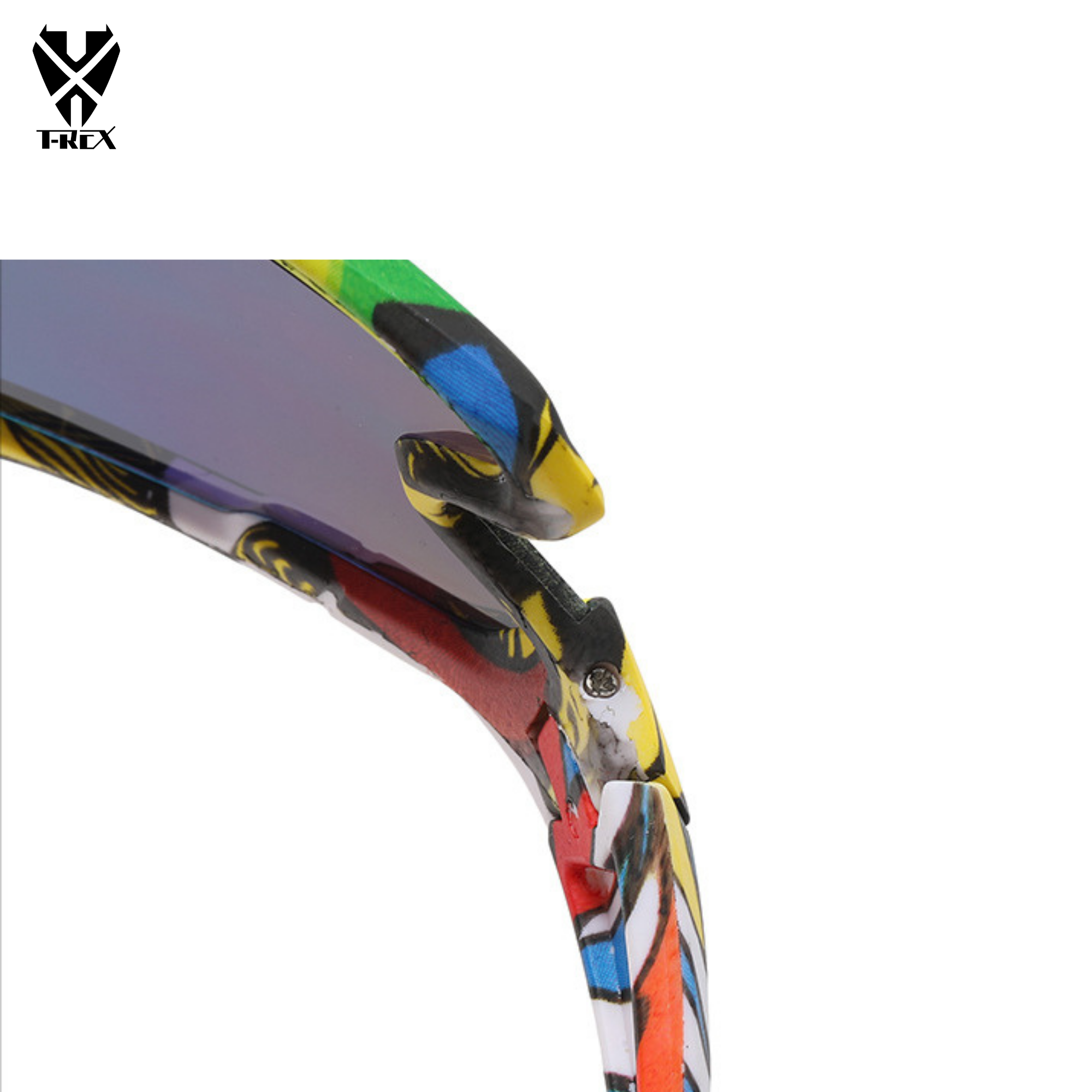 แว่นตาปั่นจักรยาน T-REX 8303 กันแดด กันลม กันฝุ่น UV แว่นกันแดด แว่นปั่น