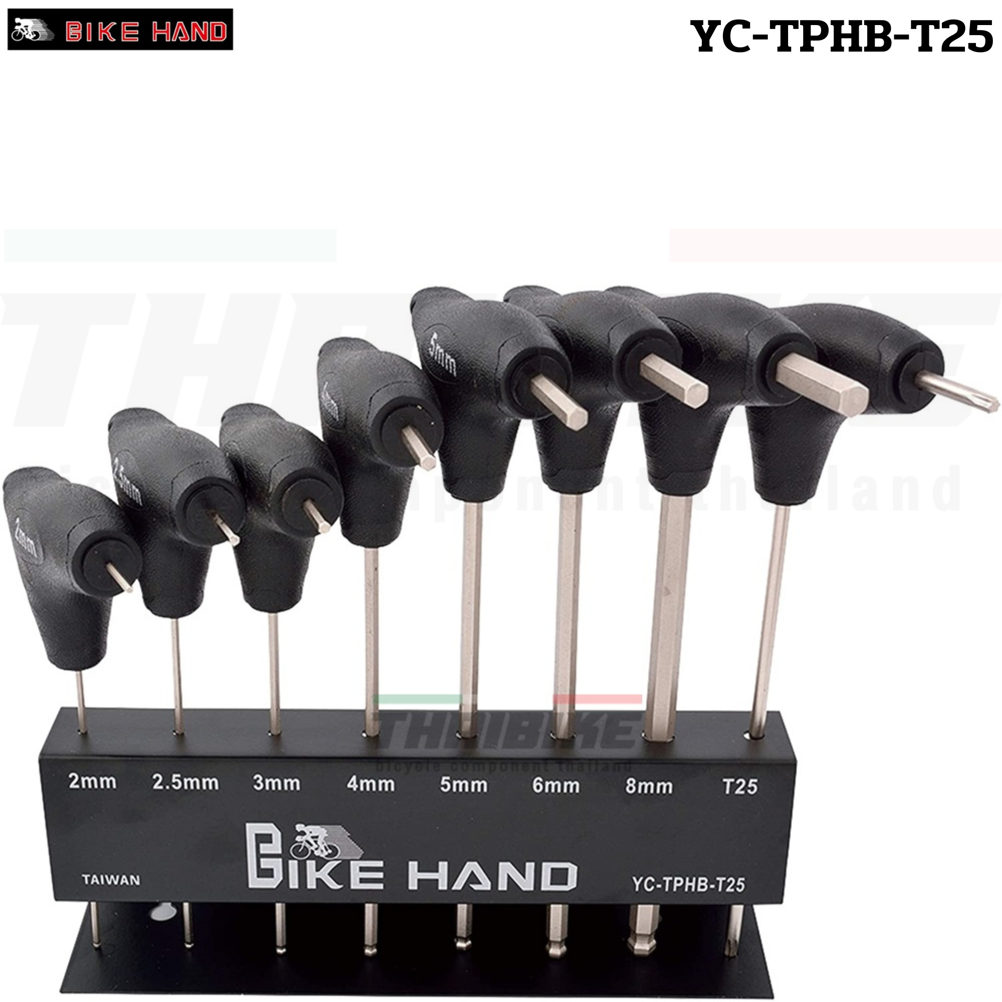 ชุด 6 เหลี่ยม BIKE HAND YC-TPHB-10/YC-TPHB-T25 สำหรับงานจักรยาน