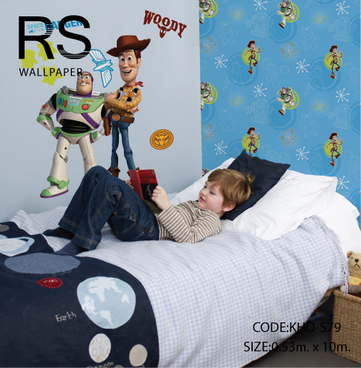 วอลเปเปอร์ลายการ์ตูนTOY STORY KHO-S79
