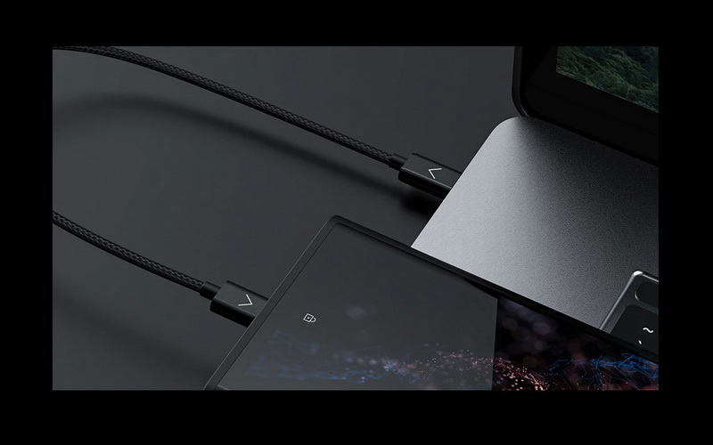 FiiO LT-TC4 สายชาร์จ/สายดาต้า แบบ TypeC เป็น TypeC ยาว 50 เซนติเมตร