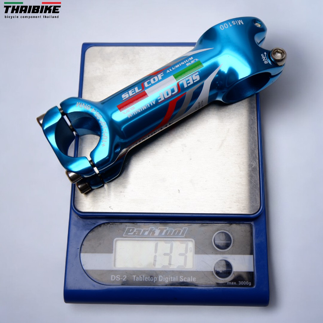 สเต็มจักรยานอลูมิเนียม +-10 ขนาดคอ 25.4/31.8 SELCOF KA052 KA053 3D FORGE