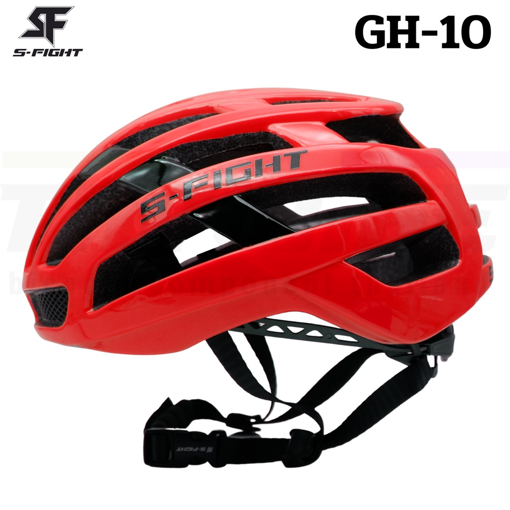 S-Fight GH-10 หมวกนิรภัยจักรยาน น้ำหนักเบา 254g ปรับกระชับอะลูมิเนียม