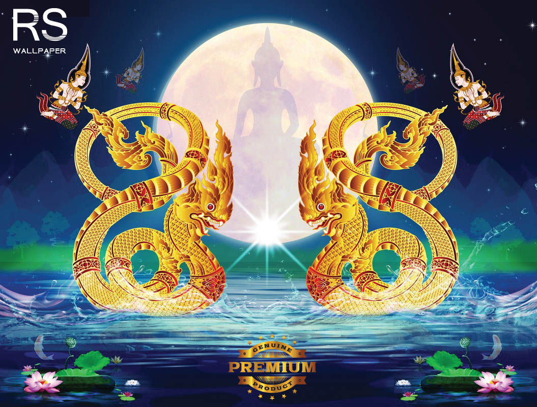 วอลเปเปอร์ ภาพพญานาค(สั่งผลิต)