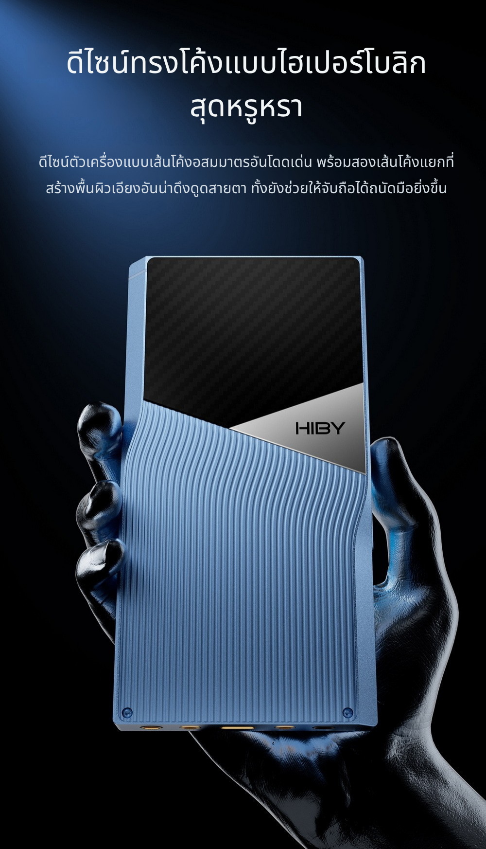 <PreOrder> Hiby R6PRO II 2025 DAP พกพาชิป DAC CS4308P x2 วงจรขยาย Class A/AB รองรับ MQA ประกันศูนย์ไทย