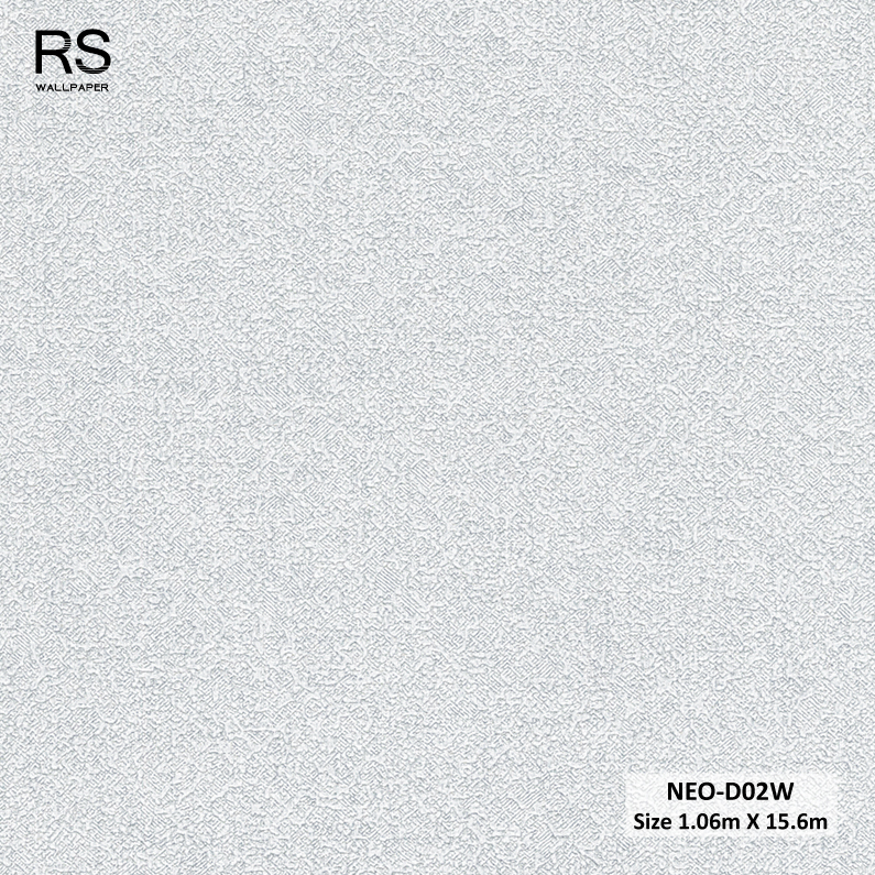 วอลเปเปอร์ พื้นสีเทาอ่อน NEO-D02W