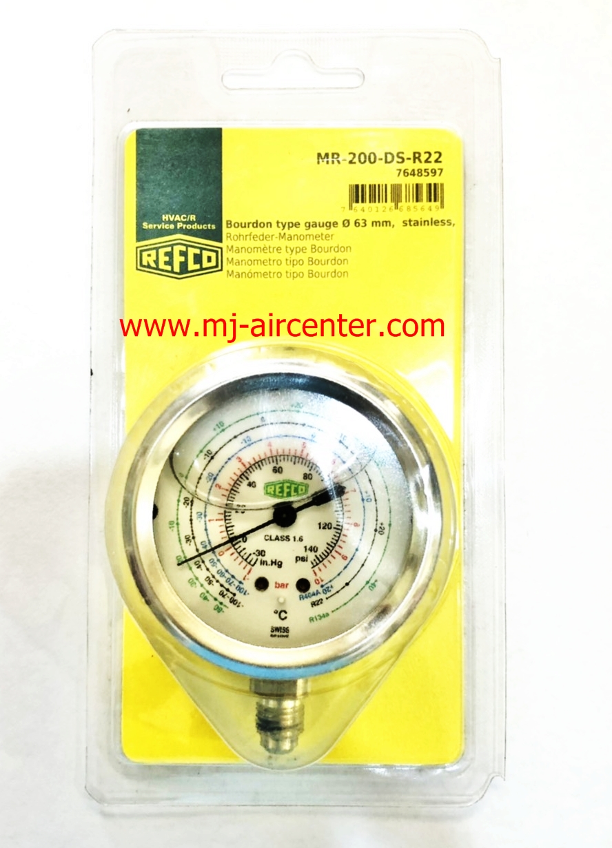 เกจ์น้ำมัน REFCO MR-200-DS-R22
