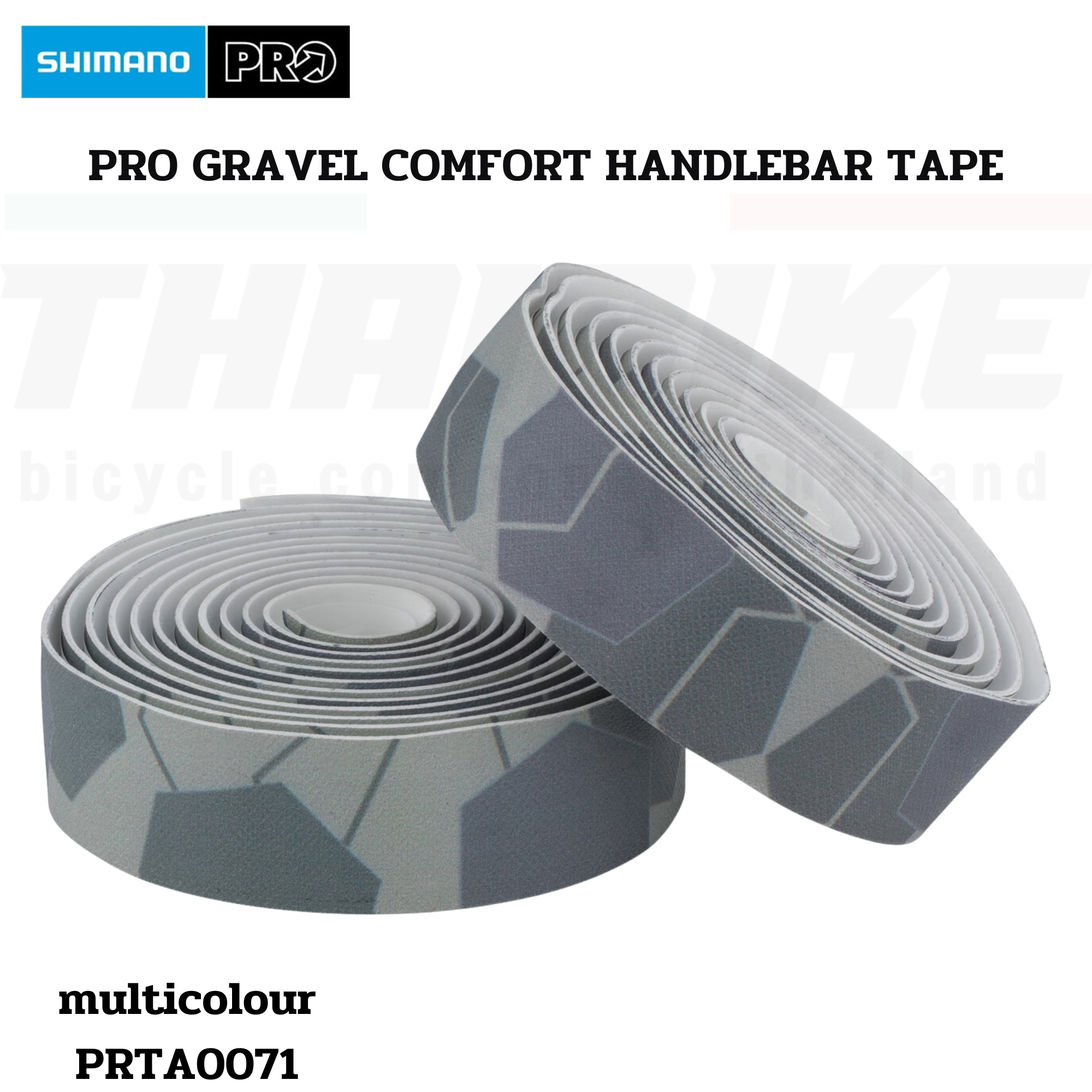 ผ้าพันแฮนด์จักรยานเสือหมอบ PRO รุ่น GRAVEL COMFORT