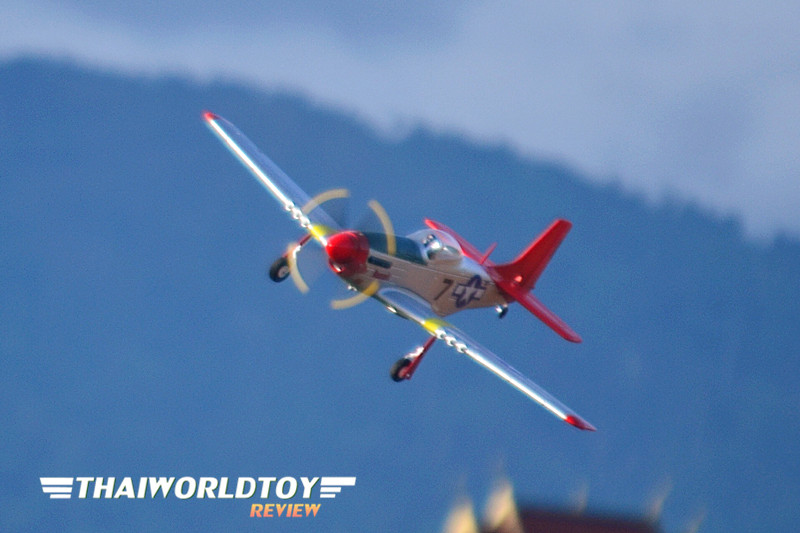 P-51D Mustang 750mm. 4Ch6G AUTO