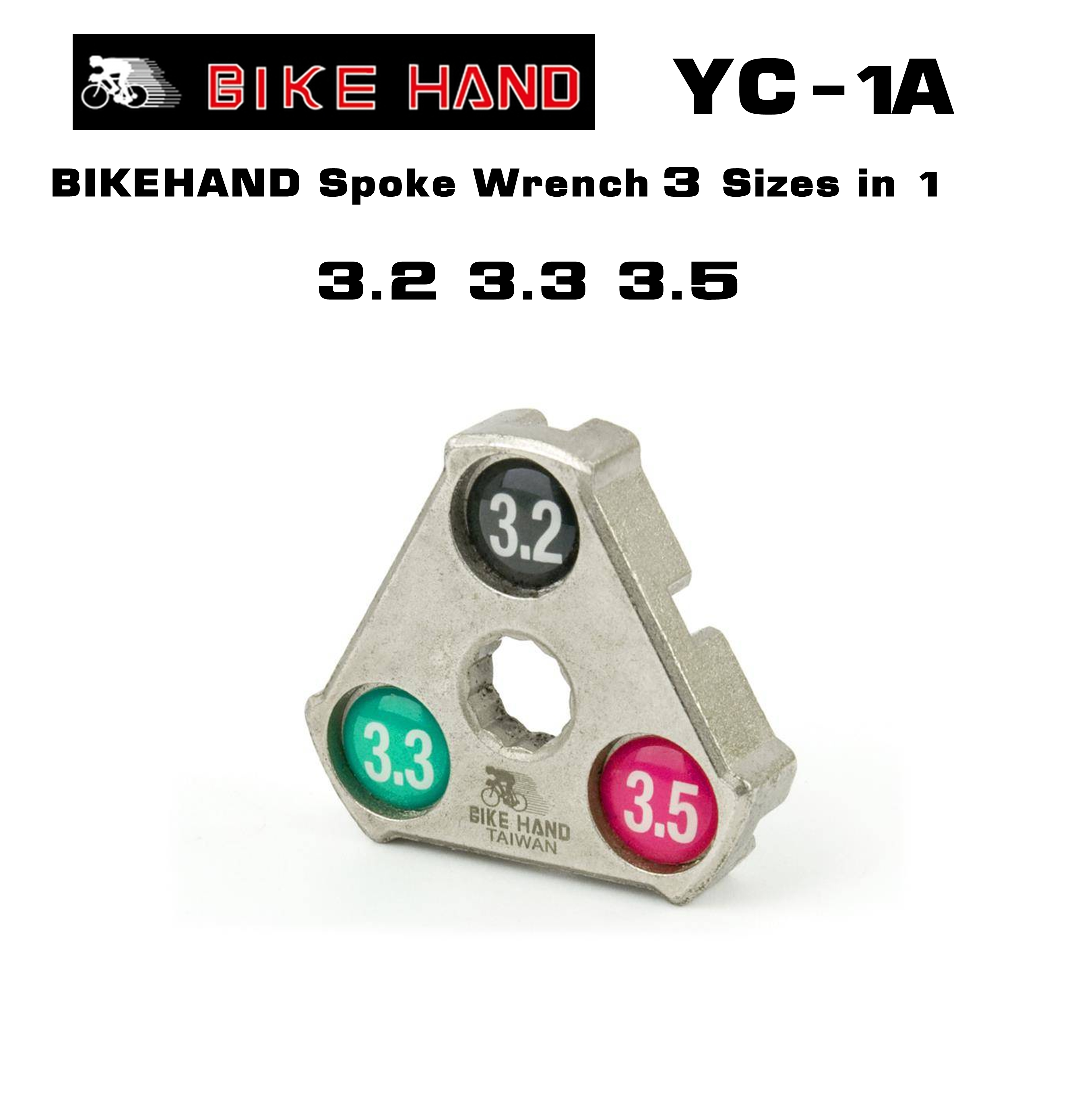 ตัวขันซี่ลวดจักรยาน BIKE HAND YC-1A 3.2 3.3 3.5