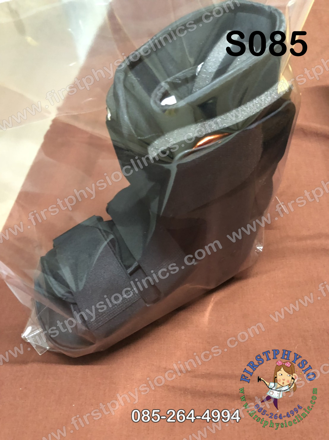 รองเท้าเฝือกลม แบบสั้น / เฝือกลม /รองเท้าหลังถอดเฝือก / รองเท้าเฝือก (air cast)/อุปกรณ์ช่วยพยุงเท้าและข้อเท้า เฝือกเท้าและข้อเท้า ป้องกันการกระแทกลดอาการบาดเจ็บ ป้องกันกระดูกเคลื่อนผิดที่