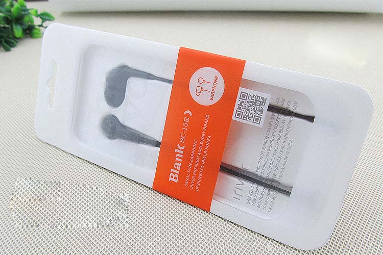 ขาย หูฟัง Iriver SC-10E หูฟังแฟชั่น มีไมค์ในตัว รองรับ iPod , iPhone , iPad , BlackBerry