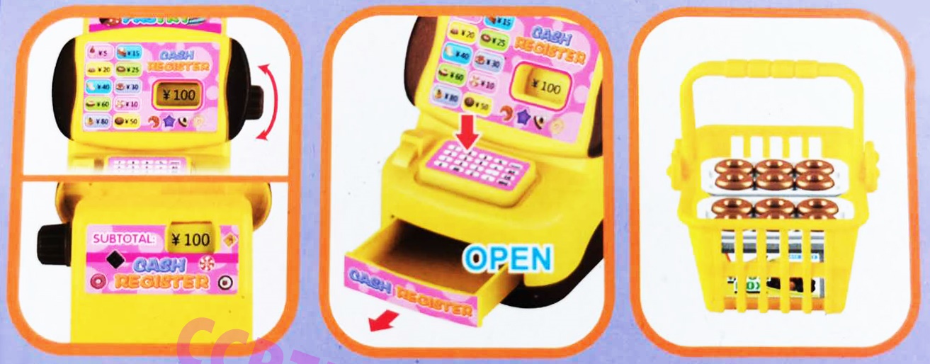 ชุดแคชเชียร์ซุปเปอร์มินิแผงครอบ 31.5 ซม.(1x3)