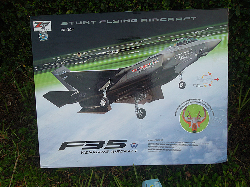 F-35a lightning เครื่องบินบังคับความเร็วสูง 4 ch