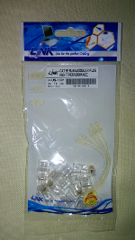 Link US-1001 Cat5e Modular Plug (10 Pcs.)