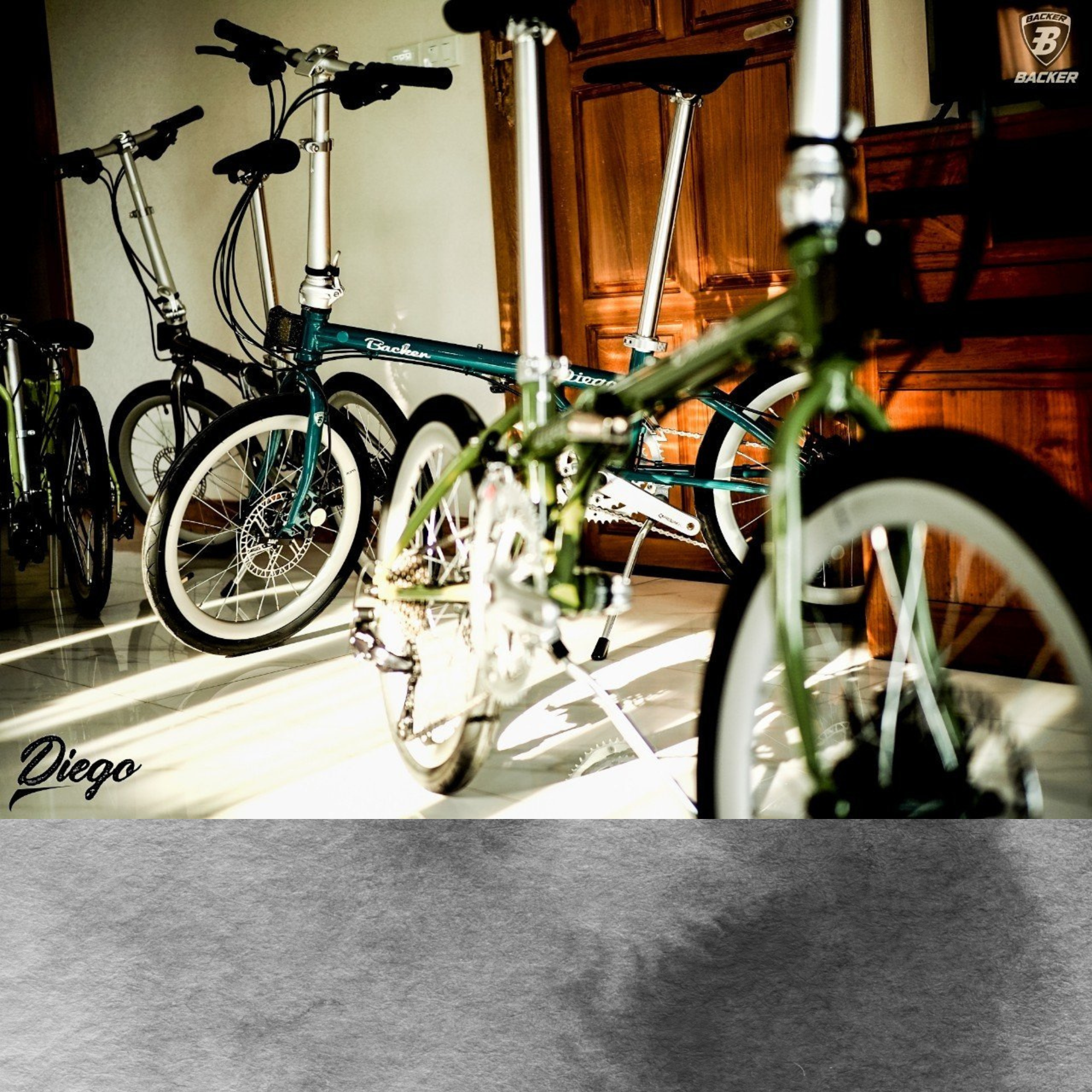 จักรยานพับ BACKER DIEGO ล้อ 20 นิ้ว 18SPD